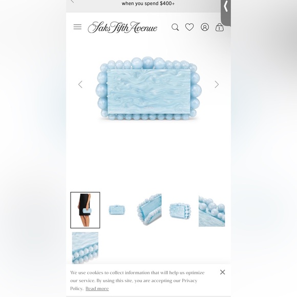 Cult Gaia EOS Clutch Bag - Picture 2 of 5